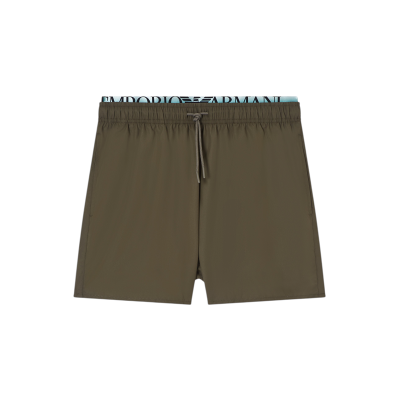 Emporio Armani para homem. EM000686_AF20432 Fato de banho verde Princ (L), Beachwear, Poliéster Emporio Armani para homem. EM000686_AF20432 Fato de banho verde Princ (L), Beachwear, Poliéster