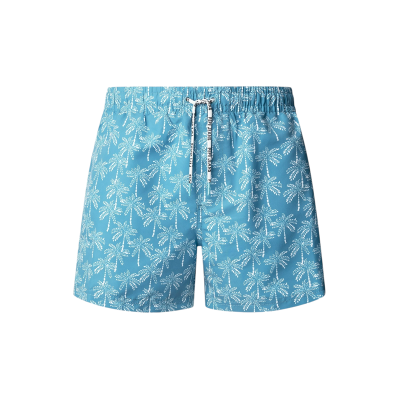 Pepe Jeans para homem. PMB100022 Fato de banho Dotted Palms azul (M), Beachwear, Polister Reciclado, Sustentável Pepe Jeans para homem. PMB100022 Fato de banho Dotted Palms azul (M), Beachwear, Polister Reciclado, Sustentável