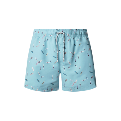 Pepe Jeans para homem. PMB100020 Fato de banho azul Surf (L), Beachwear, Poliéster Pepe Jeans para homem. PMB100020 Fato de banho azul Surf (L), Beachwear, Poliéster