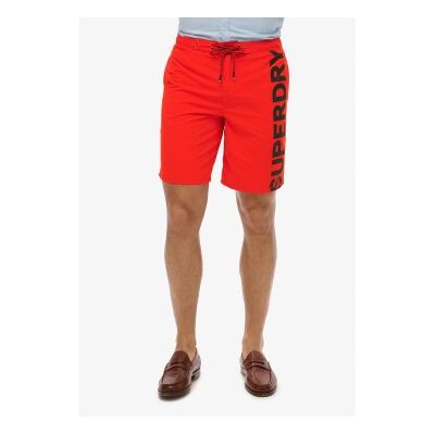 Superdry para homem. M3010238A Fato de banho vermelho clássico (S), Beachwear, Polister Reciclado, Sustentável Superdry para homem. M3010238A Fato de banho vermelho clássico (S), Beachwear, Polister Reciclado, Sustentável
