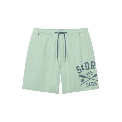 Superdry para homem. M3010265A Fato de banho com logótipo impresso 16 verde (XXL), Beachwear, Polister Reciclado Superdry para homem. M3010265A Fato de banho com logótipo impresso 16 verde (XXL), Beachwear, Polister Reciclado