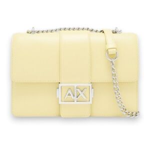 A X Armani Exchange para mulher. XW000070AF12039U2149 Bolsa de mão de efeito amarelo (OSFA), Casual, Clássico, Poliéster A X Armani Exchange para mulher. XW000070AF12039U2149 Bolsa de mão de efeito amarelo (OSFA), Casual, Clássico, Poliéster