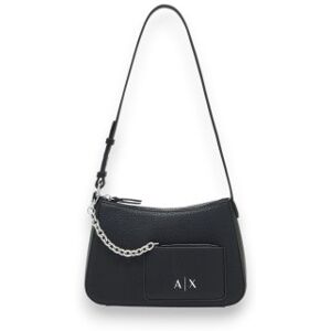 A X Armani Exchange para mulher. XW001571AF15625UC001 Bolsa de corrente preta (OSFA), Preto, Casual, Sapatos de Festa, Poliéster A X Armani Exchange para mulher. XW001571AF15625UC001 Bolsa de corrente preta (OSFA), Preto, Casual, Sapatos de Festa, Poliéster