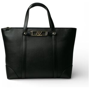 A X Armani Exchange para mulher. XW002609AF15632UC010 Saco de compras preto (OSFA), Casual, Poliéster A X Armani Exchange para mulher. XW002609AF15632UC010 Saco de compras preto (OSFA), Casual, Poliéster