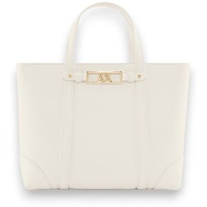 A X Armani Exchange para mulher. XW002609AF15632U0011 Bolsa Design bege (OSFA), Casual, Poliéster A X Armani Exchange para mulher. XW002609AF15632U0011 Bolsa Design bege (OSFA), Casual, Poliéster