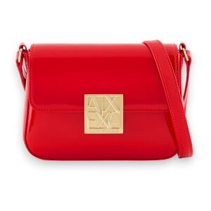 A X Armani Exchange para mulher. XW002170AF21362U5063 Bolsa vermelha Amy (OSFA), Vermelho, Casual, Poliuretano A X Armani Exchange para mulher. XW002170AF21362U5063 Bolsa vermelha Amy (OSFA), Vermelho, Casual, Poliuretano