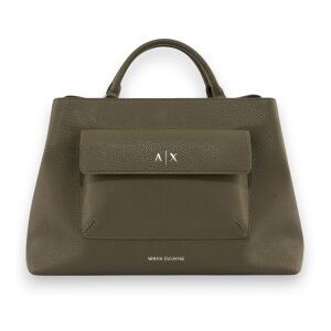 A X Armani Exchange para mulher. XW001542AF17019U7043 Saco combinado verde (OSFA), Casual, Poliéster A X Armani Exchange para mulher. XW001542AF17019U7043 Saco combinado verde (OSFA), Casual, Poliéster