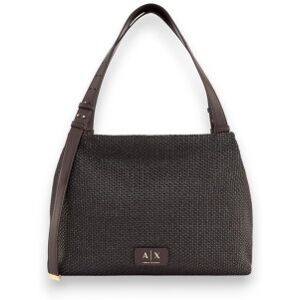 A X Armani Exchange para mulher. XW002603AF22683M6219 Saco Estetic castanho (OSFA), Marrom, Casual, Sintético A X Armani Exchange para mulher. XW002603AF22683M6219 Saco Estetic castanho (OSFA), Marrom, Casual, Sintético