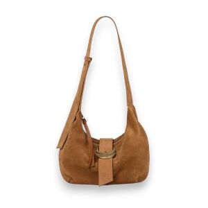 BA&SH; para mulher. 2E26YYHS Saco de camurça cognac Youyou (OSFA), Marrom, Casual BA&SH; para mulher. 2E26YYHS Saco de camurça cognac Youyou (OSFA), Marrom, Casual