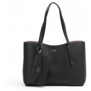 Guess para mulher. HWPG9648230 Brentone Tote preto (OSFA), Casual, Poliuretano Guess para mulher. HWPG9648230 Brentone Tote preto (OSFA), Casual, Poliuretano