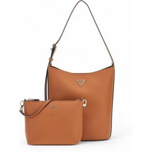 Guess para mulher. HWBG6974040 Saco de balde castanho Meridian II (OSFA), Marrom, Casual, Poliuretano Guess para mulher. HWBG6974040 Saco de balde castanho Meridian II (OSFA), Marrom, Casual, Poliuretano