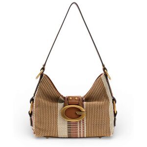 Guess para mulher. HWAB9308720 Mini saco castanho Camden (OSFA), Marrom, Casual, Poliéster Guess para mulher. HWAB9308720 Mini saco castanho Camden (OSFA), Marrom, Casual, Poliéster