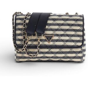Guess para mulher. HWAG9673200 Bolsa Giully bege, azul marinho (OSFA), Casual, Poliéster Guess para mulher. HWAG9673200 Bolsa Giully bege, azul marinho (OSFA), Casual, Poliéster