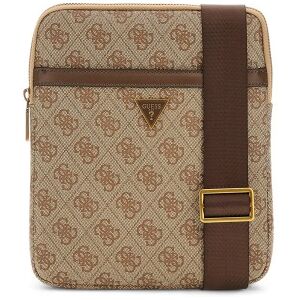 Guess para homem. HMEVZLP2223 Mini mala a tiracolo Vezzola smart castanha (OSFA), Marrom, Bege, Casual, Poliuretano Guess para homem. HMEVZLP2223 Mini mala a tiracolo Vezzola smart castanha (OSFA), Marrom, Bege, Casual, Poliuretano