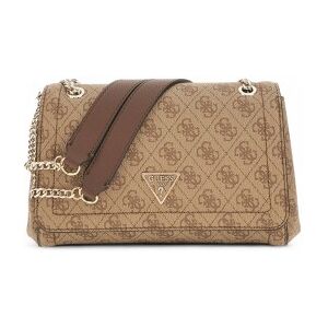 Guess para mulher. HWBG9672210 Mala de mão convertível Noelle castanha (OSFA), Marrom, Casual, Poliuretano Guess para mulher. HWBG9672210 Mala de mão convertível Noelle castanha (OSFA), Marrom, Casual, Poliuretano