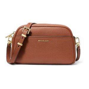 Michael Kors para mulher. 32F5GJ6C5L Bolsa de ombro para máquina fotográfica pequena Jet Set em pele castanha (OSFA), Marrom, Casual Michael Kors para mulher. 32F5GJ6C5L Bolsa de ombro para máquina fotográfica pequena Jet Set em pele castanha (OSFA), Marrom, Casual