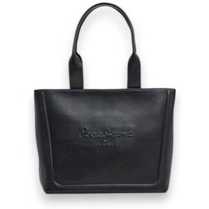 Pepe Jeans para mulher. PL0300163 Saco Taya preto (OSFA), Casual, Poliuretano Pepe Jeans para mulher. PL0300163 Saco Taya preto (OSFA), Casual, Poliuretano