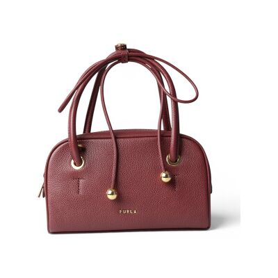 Furla para mulher. WE00915-BX4573 Bolsa de Couro Poppy Mini Dome bordô (OSFA), Vermelho, Casual, Clássico, Pele, Borgonha Furla para mulher. WE00915-BX4573 Bolsa de Couro Poppy Mini Dome bordô (OSFA), Vermelho, Casual, Clássico, Pele, Borgonha