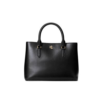 Lauren Ralph Lauren para mulher. 431876725004 Saco de couro Marcy preto (OSFA), Casual, Clássico, Pele Lauren Ralph Lauren para mulher. 431876725004 Saco de couro Marcy preto (OSFA), Casual, Clássico, Pele