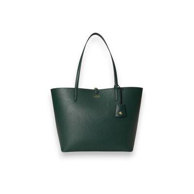 Lauren Ralph Lauren para mulher. 431795329084 Bolsa tote grande reversível verde (OSFA), Casual, Poliuretano Lauren Ralph Lauren para mulher. 431795329084 Bolsa tote grande reversível verde (OSFA), Casual, Poliuretano
