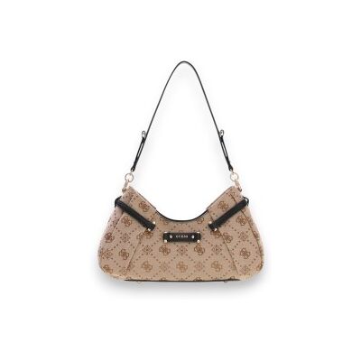 Guess para mulher. HWJP2231180 Bolsa de ombro Dorothy beige (OSFA), Bege, Casual, Poliéster Guess para mulher. HWJP2231180 Bolsa de ombro Dorothy beige (OSFA), Bege, Casual, Poliéster