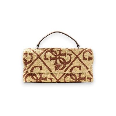 Guess para mulher. HWWL9743200 Bolsa Mini Kirsten bege (OSFA), Casual, Polipropileno Guess para mulher. HWWL9743200 Bolsa Mini Kirsten bege (OSFA), Casual, Polipropileno
