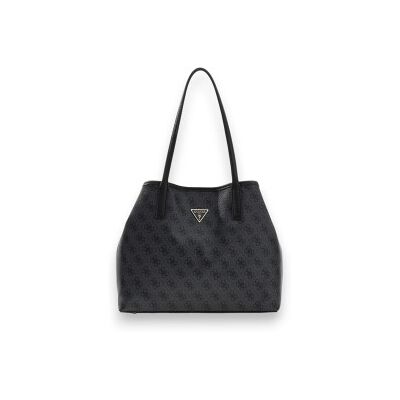 Guess para mulher. HWESG951428 Mala tote 2 em 1 Victtoria cinzenta escura (OSFA), Preto, Casual, Poliuretano Guess para mulher. HWESG951428 Mala tote 2 em 1 Victtoria cinzenta escura (OSFA), Preto, Casual, Poliuretano