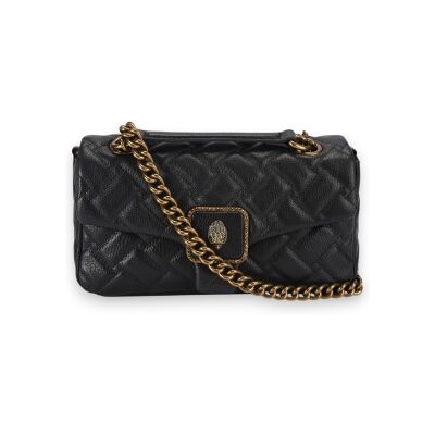 Kurt Geiger para mulher. 5374800109 Bolsa de Couro Pimlico preta (OSFA), Preto, Casual, Clássico, Pele Kurt Geiger para mulher. 5374800109 Bolsa de Couro Pimlico preta (OSFA), Preto, Casual, Clássico, Pele