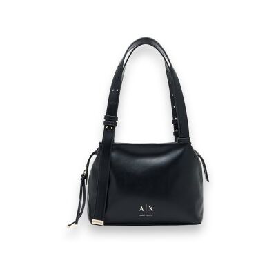 A X Armani Exchange para mulher. XW002604AF19902UC001 Bolsa Technical preta (OSFA), Preto, Casual, Poliuretano A X Armani Exchange para mulher. XW002604AF19902UC001 Bolsa Technical preta (OSFA), Preto, Casual, Poliuretano