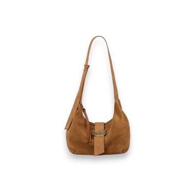 BA&SH; para mulher. 2E26YYHS Saco de camurça cognac Youyou (OSFA), Marrom, Casual BA&SH; para mulher. 2E26YYHS Saco de camurça cognac Youyou (OSFA), Marrom, Casual