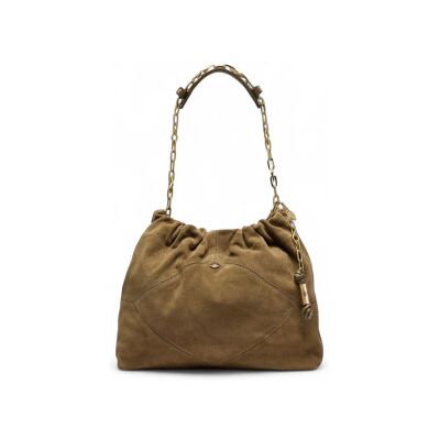 BA&SH; para mulher. 2H24CFMS Bolsa de couro verde June (OSFA), Casual, Pele BA&SH; para mulher. 2H24CFMS Bolsa de couro verde June (OSFA), Casual, Pele