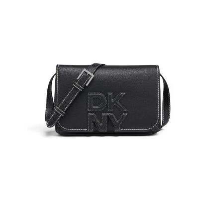 DKNY para mulher. R51EAJ40 Bolsa Nicole preta (OSFA), Preto, Casual, Poliuretano DKNY para mulher. R51EAJ40 Bolsa Nicole preta (OSFA), Preto, Casual, Poliuretano