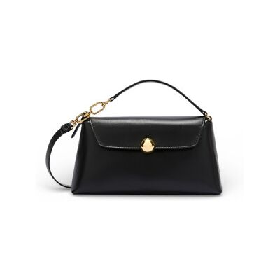 Furla para mulher. WE00881-BX2269 Sfera Bolsa em pele macia preta (OSFA), Preto, Casual Furla para mulher. WE00881-BX2269 Sfera Bolsa em pele macia preta (OSFA), Preto, Casual