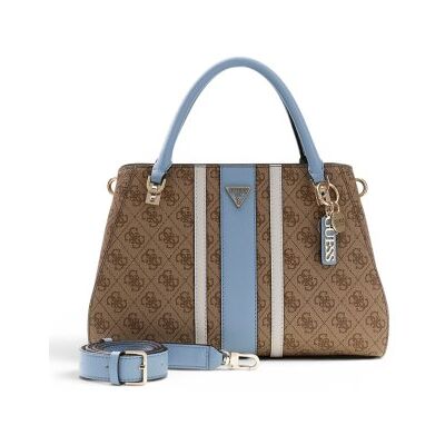 Guess para mulher. HWBS9672070 Bolsa tiracolo Noelle castanha (OSFA), Marrom, Casual, Poliuretano Guess para mulher. HWBS9672070 Bolsa tiracolo Noelle castanha (OSFA), Marrom, Casual, Poliuretano