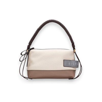 Hispanitas para mulher. BI264947 Bolsa Compacta bege (OSFA), Casual, Poliuretano Hispanitas para mulher. BI264947 Bolsa Compacta bege (OSFA), Casual, Poliuretano