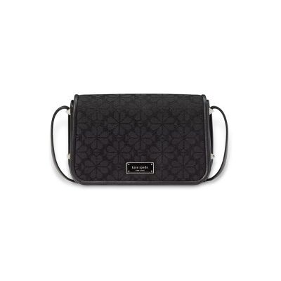 Kate Spade para mulher. KI453 Saco de flores preto (OSFA), Casual, Pele Kate Spade para mulher. KI453 Saco de flores preto (OSFA), Casual, Pele