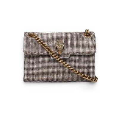 Kurt Geiger para mulher. 3036240609 Saco de lona bege Mini Kensington (OSFA), Casual, Tecido Kurt Geiger para mulher. 3036240609 Saco de lona bege Mini Kensington (OSFA), Casual, Tecido