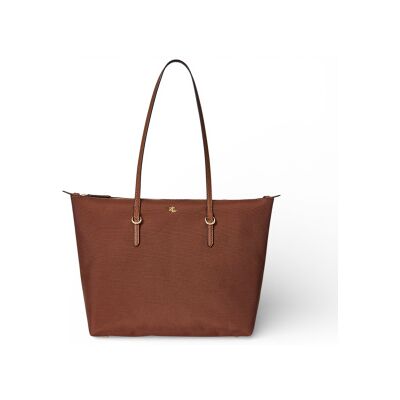 Lauren Ralph Lauren para mulher. 431916737042 Bolsa média Keaton castanha (OSFA), Marrom, Casual, Náilon Lauren Ralph Lauren para mulher. 431916737042 Bolsa média Keaton castanha (OSFA), Marrom, Casual, Náilon