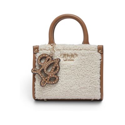 Liu Jo para mulher. AF6102-E1163 Bolsa mini de pelúcia bege (OSFA), Casual, Poliéster Liu Jo para mulher. AF6102-E1163 Bolsa mini de pelúcia bege (OSFA), Casual, Poliéster