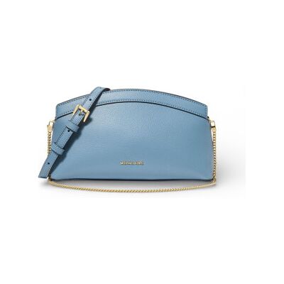 Michael Kors para mulher. 30S6G13C5L Athena, mala de mão pequena azul convertível (OSFA), Casual, Pele Michael Kors para mulher. 30S6G13C5L Athena, mala de mão pequena azul convertível (OSFA), Casual, Pele