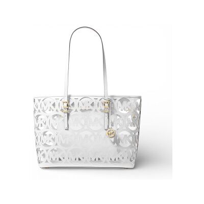 Michael Kors para mulher. 30S6GQNT9O Mala de mão Trama branca (OSFA), Branco, Casual, Poliuretano Michael Kors para mulher. 30S6GQNT9O Mala de mão Trama branca (OSFA), Branco, Casual, Poliuretano