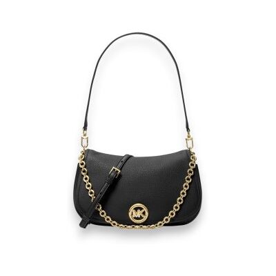 Michael Kors para mulher. 30R6GY5S2L Bolsa de ombro Nolita preta (OSFA), Preto, Casual, Clássico, Pele Michael Kors para mulher. 30R6GY5S2L Bolsa de ombro Nolita preta (OSFA), Preto, Casual, Clássico, Pele