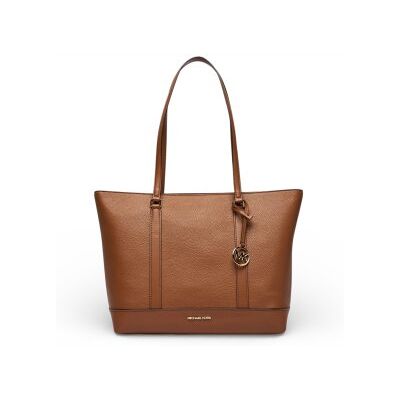 Michael Kors para mulher. 30S6G3PT3V Bolsa Tote Shopper marrom (OSFA), Casual, Poliuretano Michael Kors para mulher. 30S6G3PT3V Bolsa Tote Shopper marrom (OSFA), Casual, Poliuretano