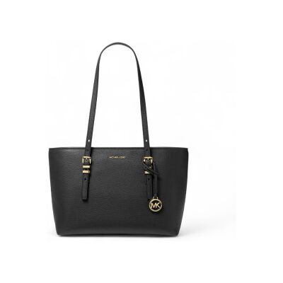 Michael Kors para mulher. 30T5GQNT2L Saco de compras preto (OSFA), Casual, Pele Michael Kors para mulher. 30T5GQNT2L Saco de compras preto (OSFA), Casual, Pele