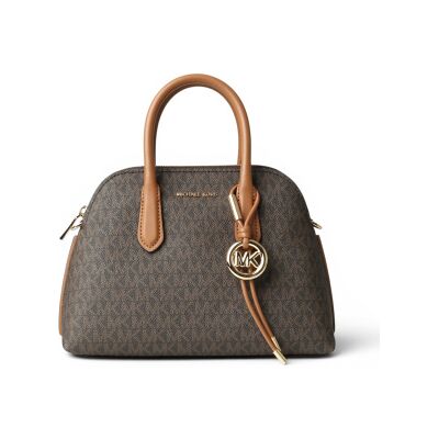 Michael Kors para mulher. 30T6GX4S2B Bolsa Freddie média com corrente castanha (OSFA), Marrom, Casual, PVC Michael Kors para mulher. 30T6GX4S2B Bolsa Freddie média com corrente castanha (OSFA), Marrom, Casual, PVC