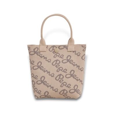 Pepe Jeans para mulher. PL0300068 Saco tote bege Gutrun (OSFA), Casual, Poliéster Pepe Jeans para mulher. PL0300068 Saco tote bege Gutrun (OSFA), Casual, Poliéster