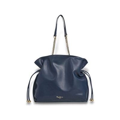 Pepe Jeans para mulher. PL0300037 Mala de mão Gwendolyn azul-marinho (OSFA), Casual, Poliuretano Pepe Jeans para mulher. PL0300037 Mala de mão Gwendolyn azul-marinho (OSFA), Casual, Poliuretano