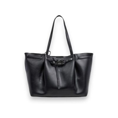 Pepe Jeans para mulher. PL0300154 Bolsa de mão Tessa preta (OSFA), Preto, Casual, Poliuretano Pepe Jeans para mulher. PL0300154 Bolsa de mão Tessa preta (OSFA), Preto, Casual, Poliuretano