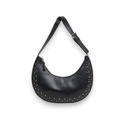 Pepe Jeans para mulher. PL0300166 Mala de mão Tricia preta (OSFA), Preto, Casual, Poliuretano Pepe Jeans para mulher. PL0300166 Mala de mão Tricia preta (OSFA), Preto, Casual, Poliuretano