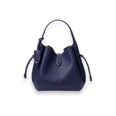Polo Ralph Lauren para mulher. 428978571001 Bolsa saco Polo Play marinho (OSFA), Casual, Pele Polo Ralph Lauren para mulher. 428978571001 Bolsa saco Polo Play marinho (OSFA), Casual, Pele